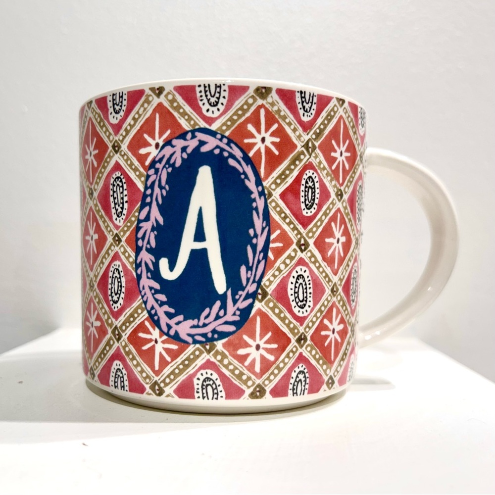 Anthropologie Henry David Thoreau “Letter A” Mug